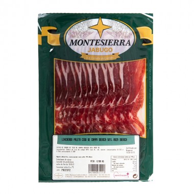 Sliced Iberian shoulder of fodder fed ham 50%