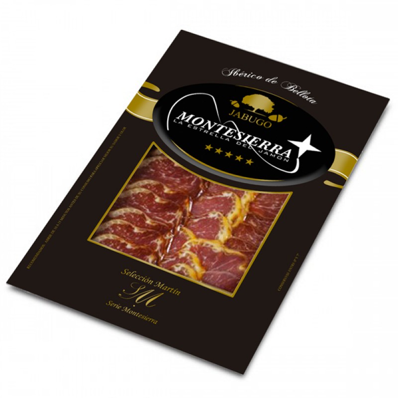 Sliced Acorn fed Iberian Cured Pork Loin 50% Sliced Acorn fed Iberian Cured Pork Loin 50%
