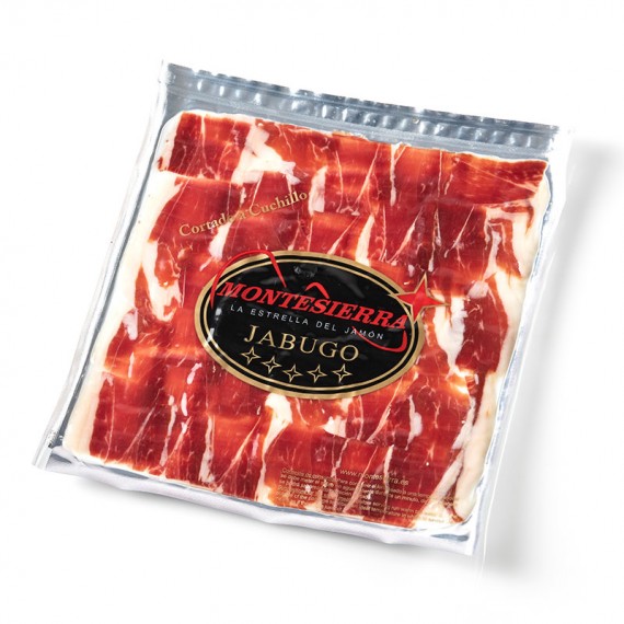 Sliced Iberian fodder fed ham 50%