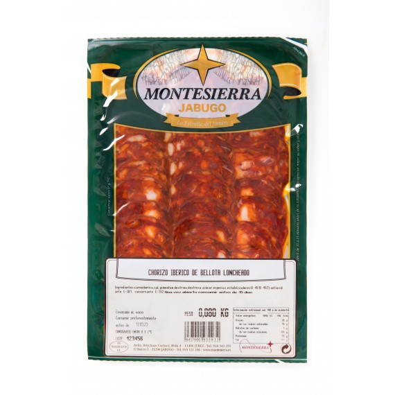 Sliced Iberian Acorn Fed Chorizo Cular